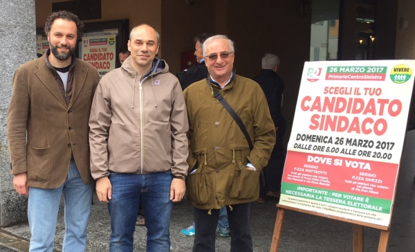 Primarie di Centrosinistra a Cernusco: vince Ermanno Zacchetti