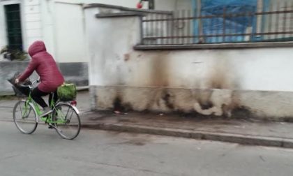 A Pozzuolo Martesana i cestini della spazzatura "prendono" fuoco