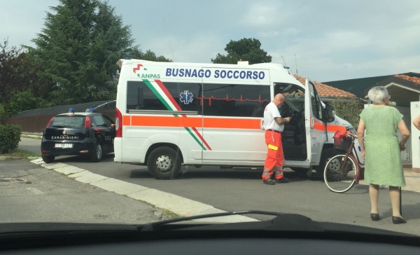 Anziana scippata a Inzago finisce in ospedale