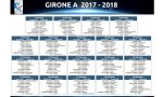 Giana, ecco il calendario completo