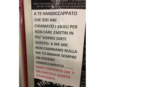 Insultare un disabile non è un reato per la Procura | Il caso Carugate