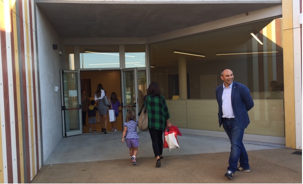 Il primo giorno nella nuova scuola di Cernusco
