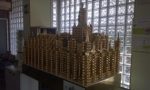 In Comune a Bellinzago una miniatura del Duomo di Milano fatta di Ferrero Rocher