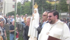 La Madonna pellegrina a Bussero