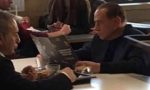 Pausa merenda al Mc di Segrate con Berlusconi