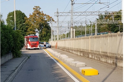 Pioltello, treno deraglia a Seggiano