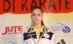 Pozzuolo, la karateka Camilla Giuliani, medaglia di bronzo agli Italiani