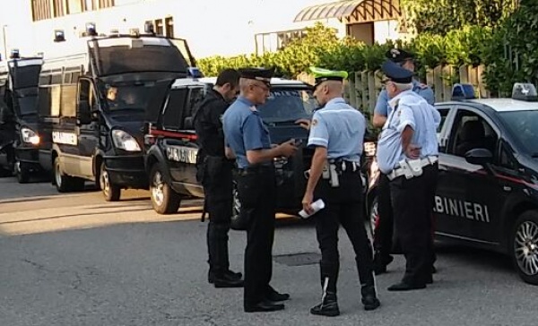 Rimosso  parte del campo Sinti a Trezzo