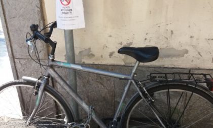 Rimozione forzata delle bici a Trezzo