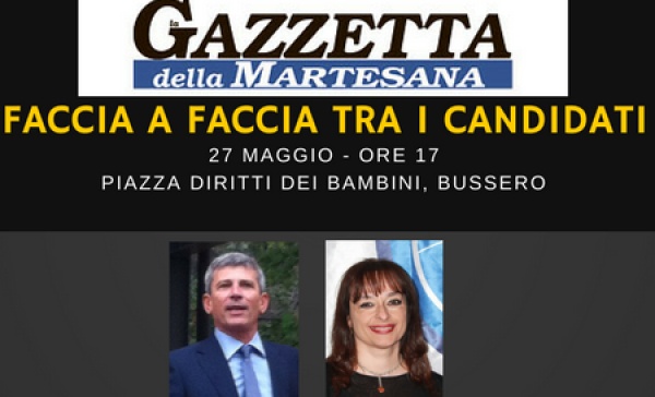 Sabato alle 17 a Bussero il faccia a faccia tra i candidati sindaco