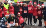 Solidarietà e divertimento alla corsa dei Babbi Natale di Cernusco