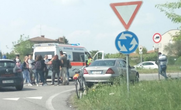 Terribile schianto a Grezzago, interviene l’elisoccorso