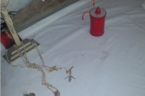 Vaprio, profanata la “capalina” per pochi spicci