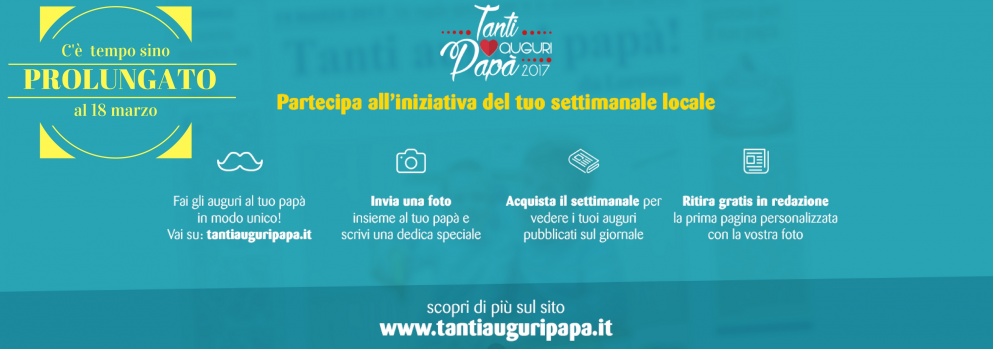 Visto il grande successo, ancora una settimana per fare gli auguri