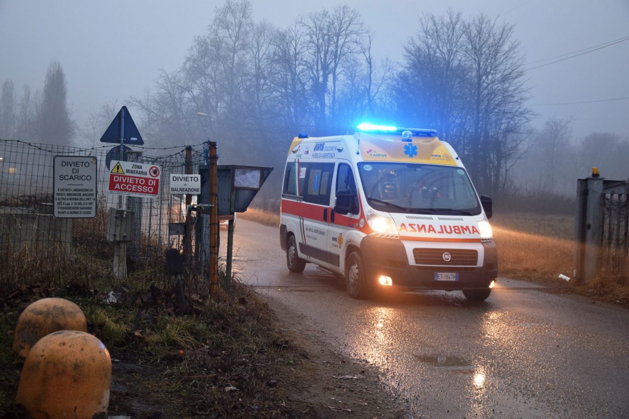 Caduta in metropolitana e incidenti a Brugherio e Vaprio SIRENE DI NOTTE