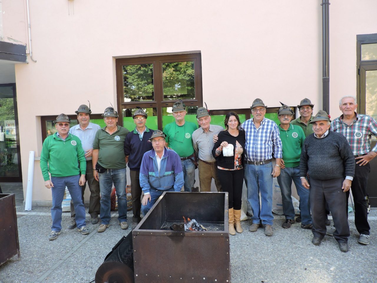 Bimbi e alpini a Concesa per i terremotati