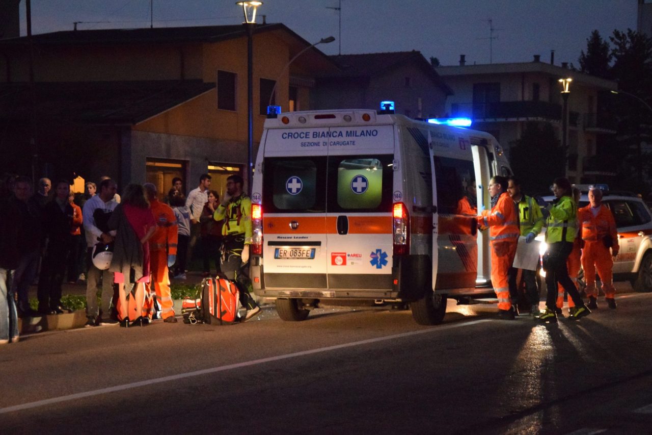 Malore aggressione incidente e un infortunio SIRENE DI NOTTE