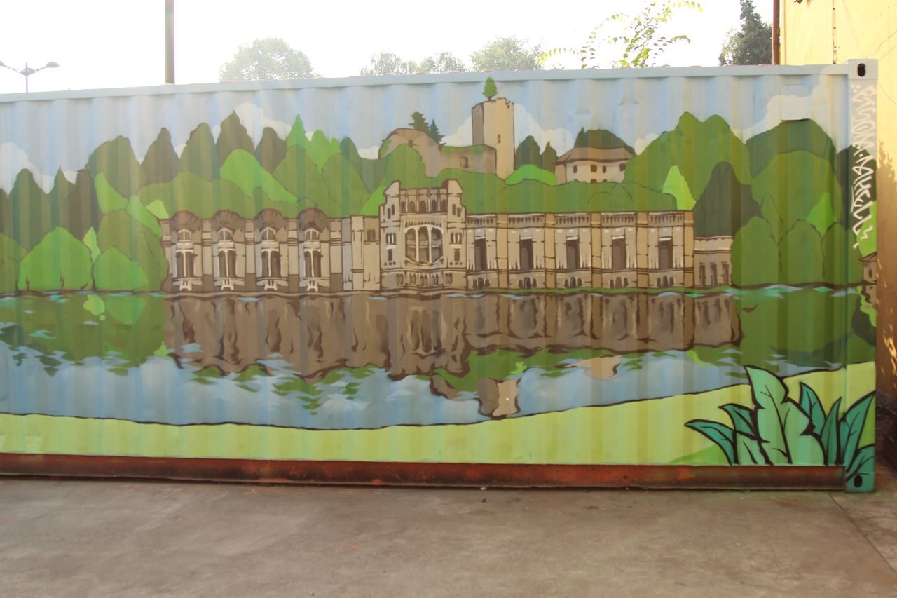 Sinergico murale lungo l’Adda