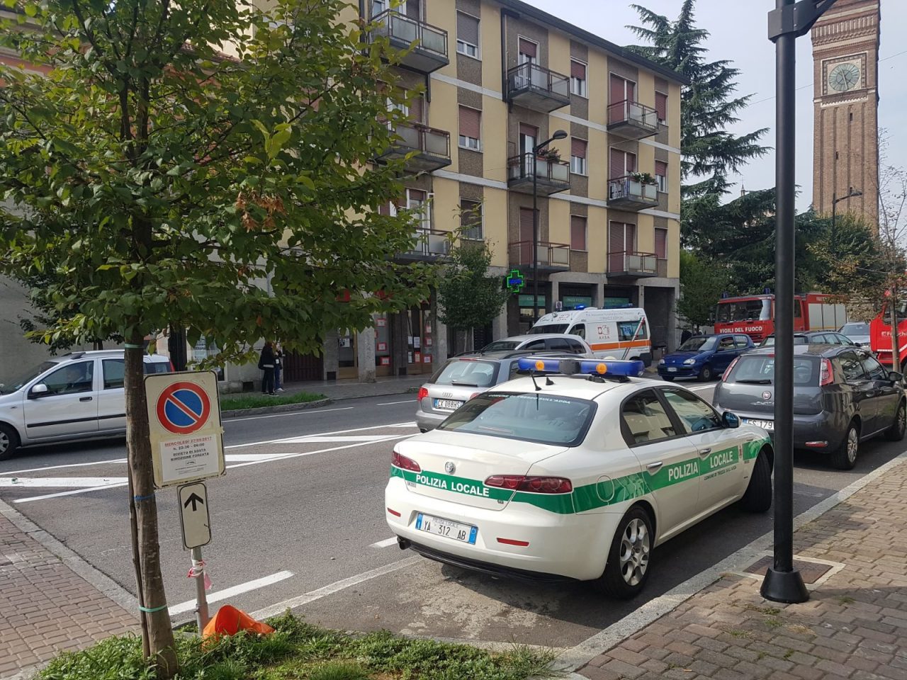 Anziana soccorsa dalla Polizia Locale