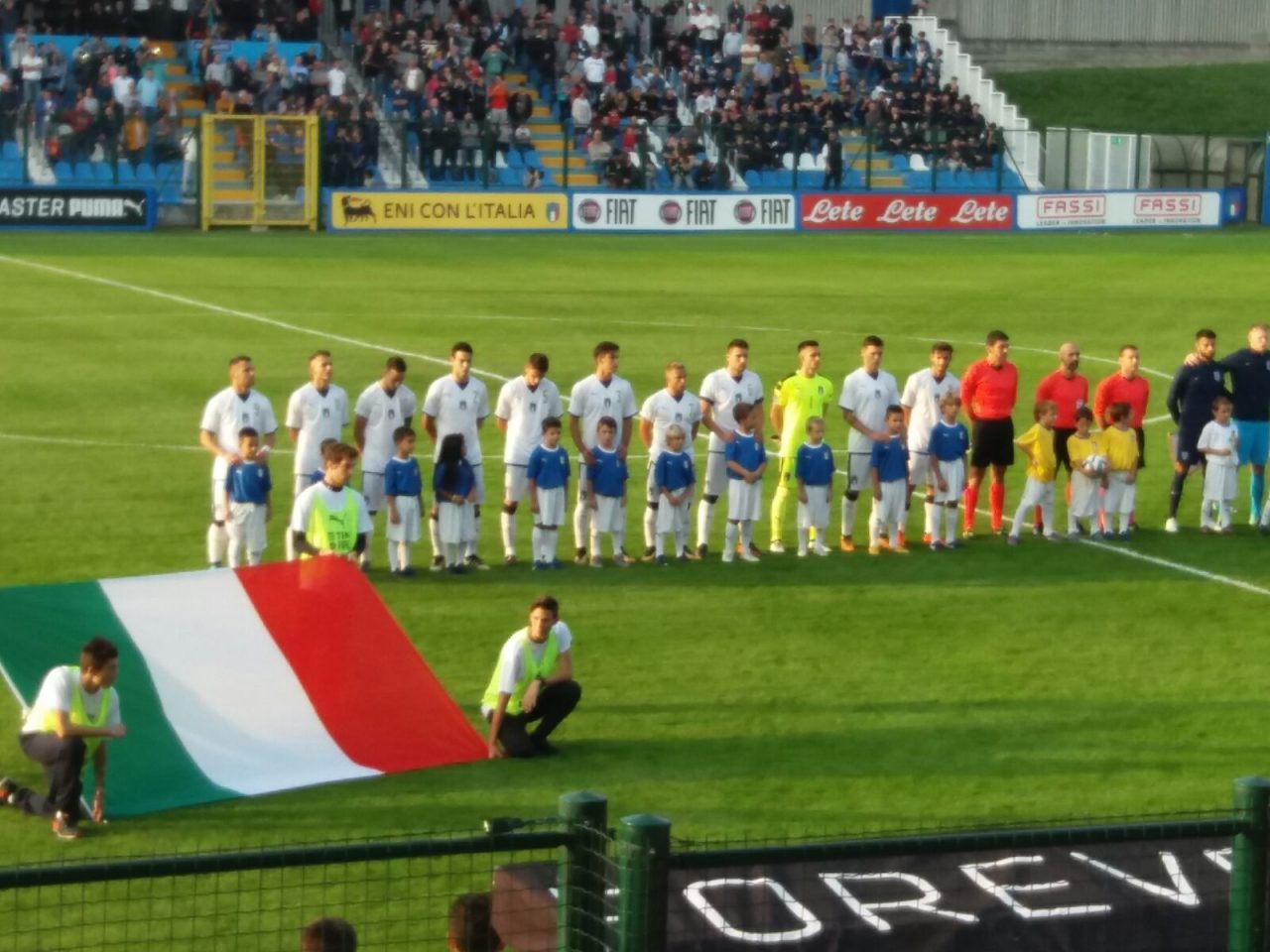 Italia contro inghilterra e il match è a Gorgonzola (VIDEO)