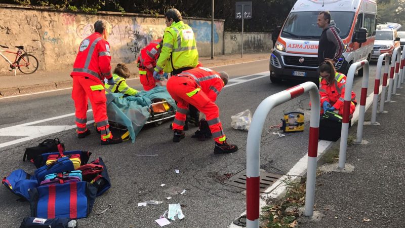 Pirata della strada trovata a scuola