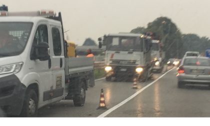 Traffico lento sulla sp120 LA SITUAZIONE