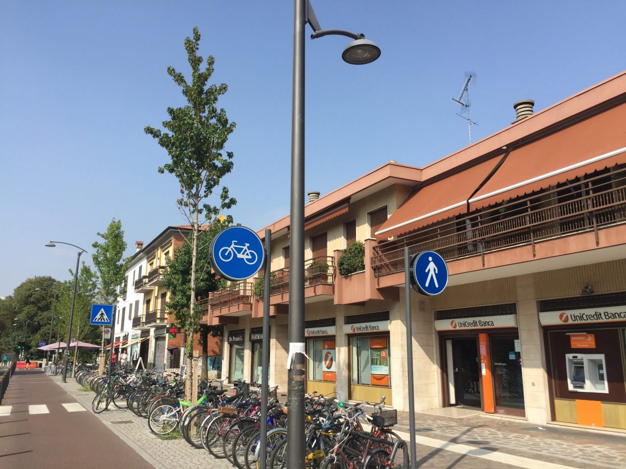 Viale Assunta ultimi lavori a Cernusco