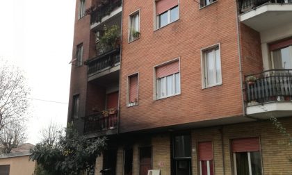 Un appartamento ancora non agibile dopo le fiamme