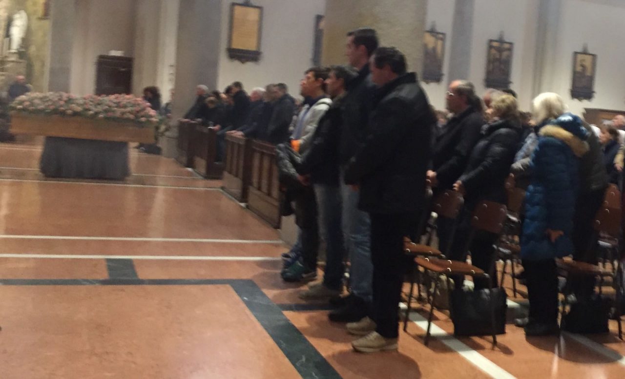 Uniti nel dolore per l’ultimo saluto a Nilde Caldarini