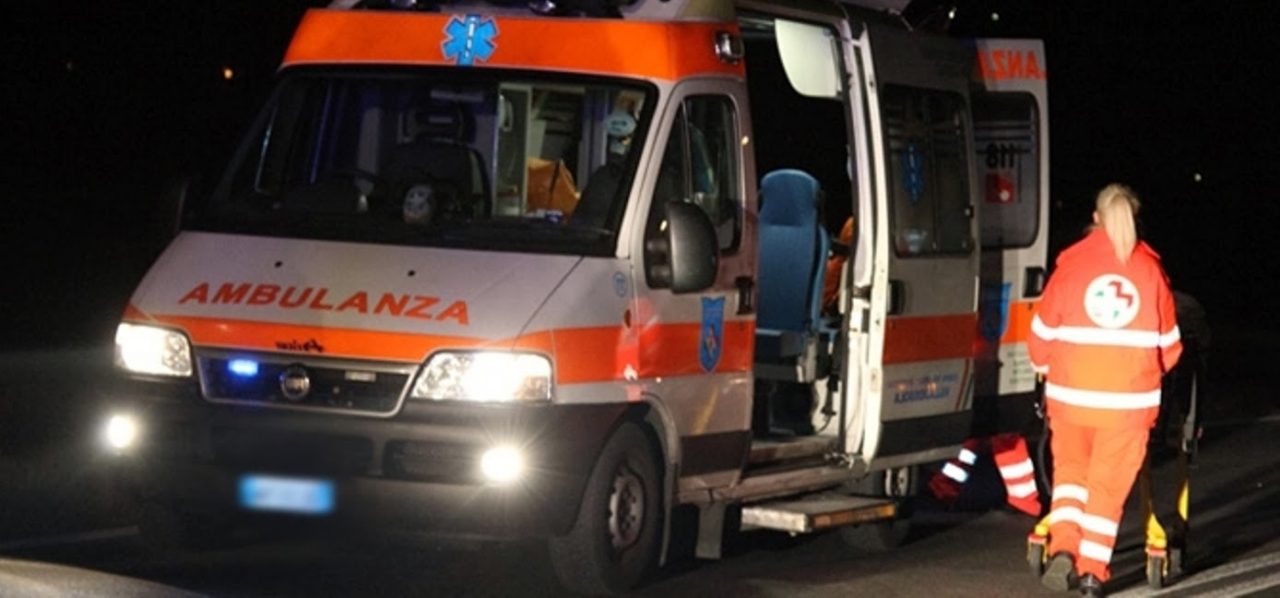 Evento violento e malore SIRENE DI NOTTE