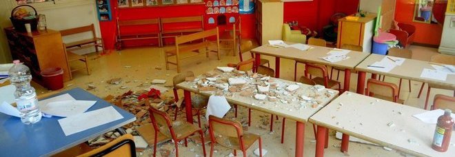 Crollo soffitto dell’asilo: Comune finisce in Tribunale