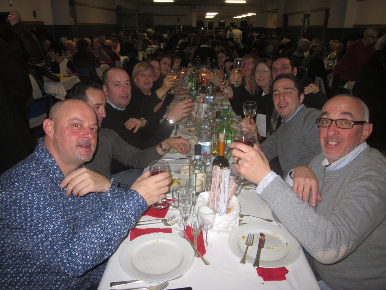 Per Capodanno la palestra diventa un ristorante