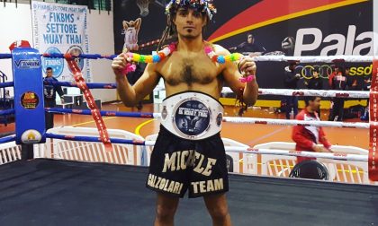 Campione italiano Michele Antonino si conferma nel Muay Thai