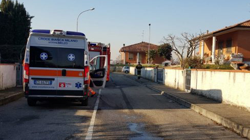 Esplosione a Settala Intervento in corso FOTO