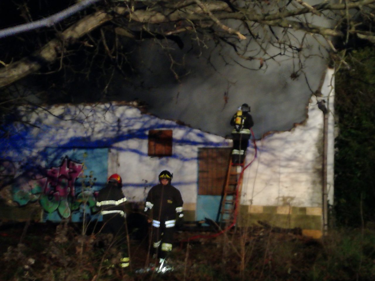 Incendio in un casolare a Gorgonzola
