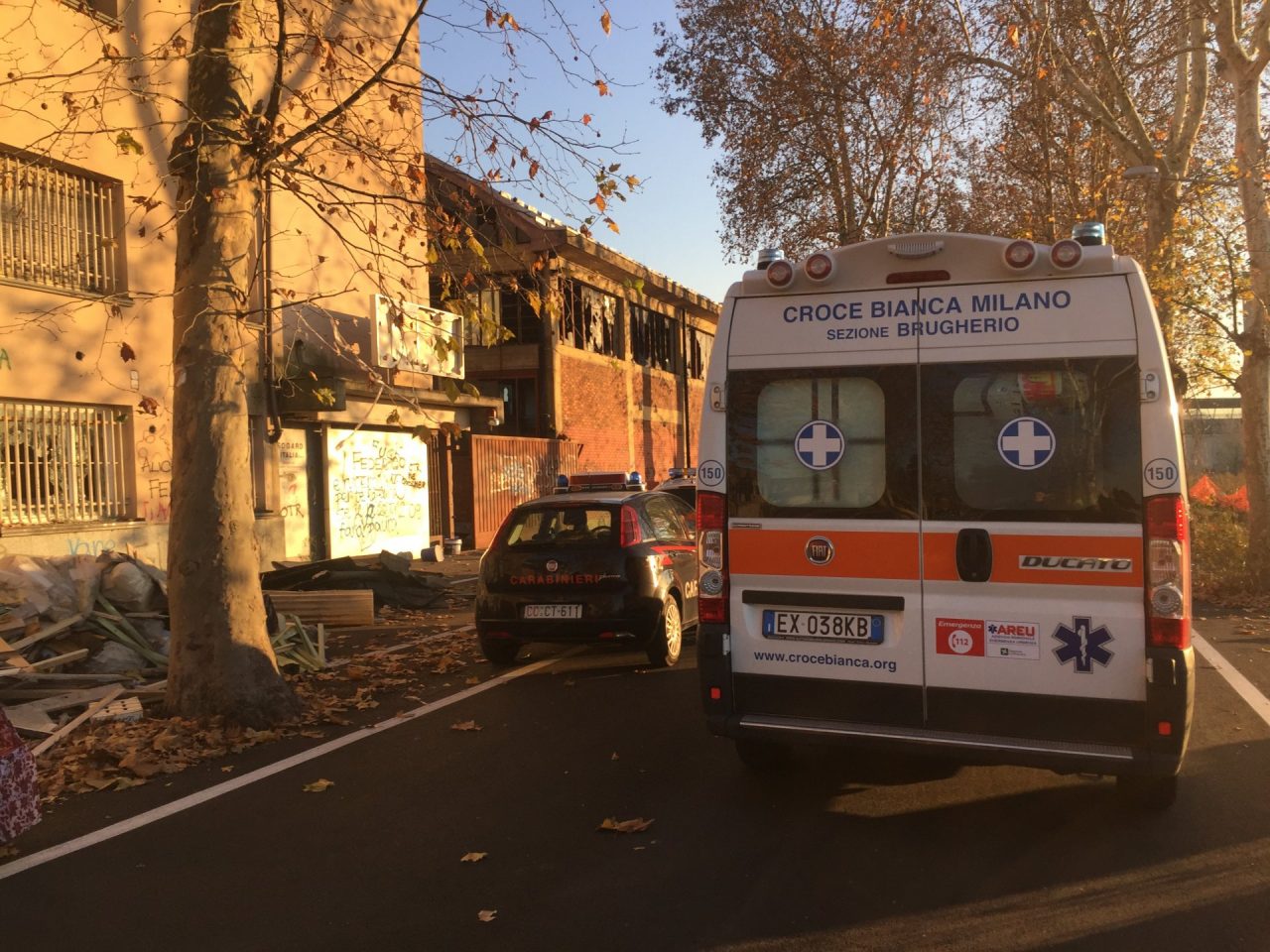 Cadavere trovato in un capannone abbandonato VIDEO