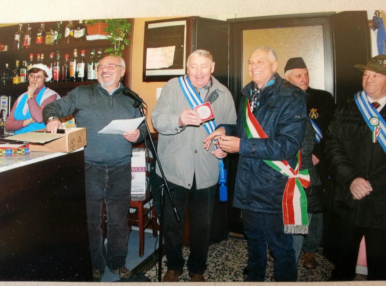 Grande Guerra i Combattenti consegnano le medaglie