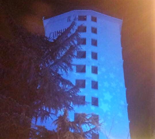 Torre azzurra: nell’ex Stalingrado cambia anche il colore del Comune