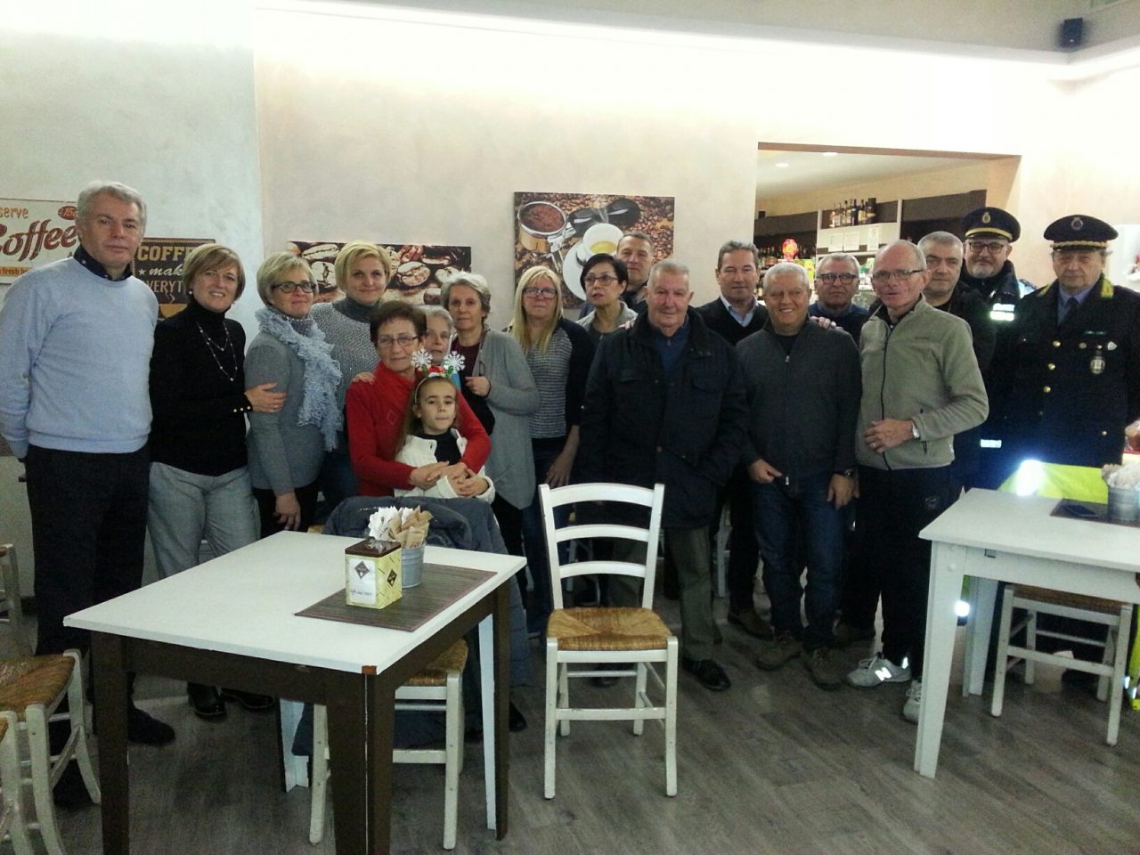 I volontari masatesi festeggiano il Natale
