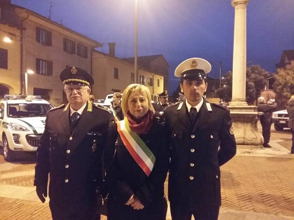 Le Forze dell’ordine di Trezzo benedette a San Sebastiano