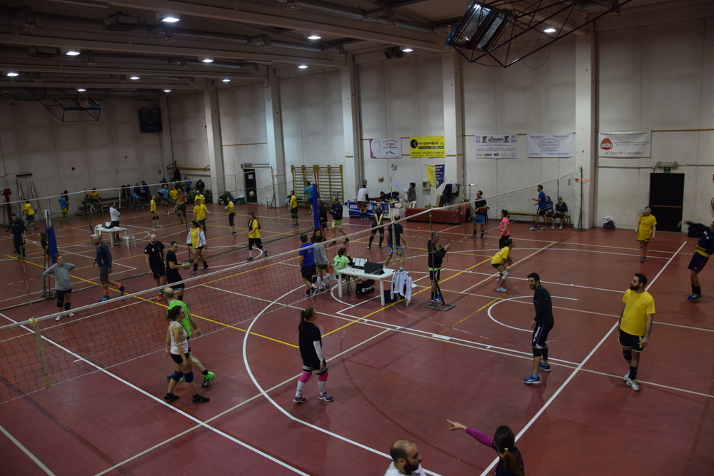 Notturna di volley a Vignate che successo