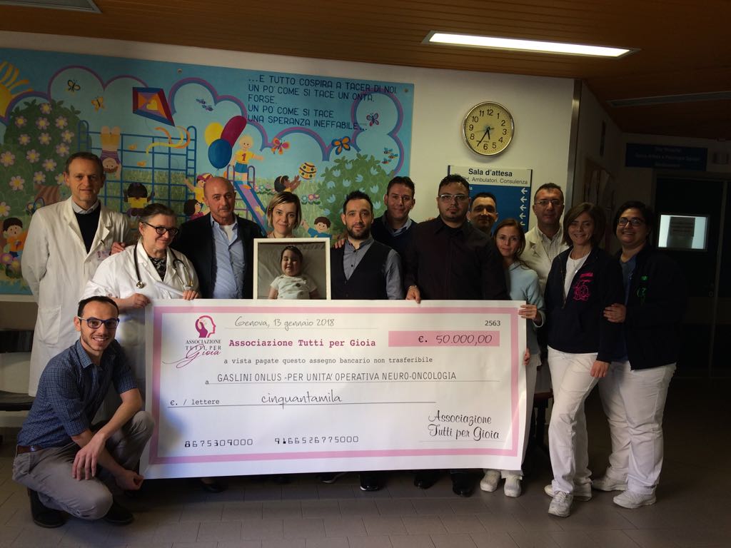 Tutti per Gioia consegna avvenuta LE FOTO