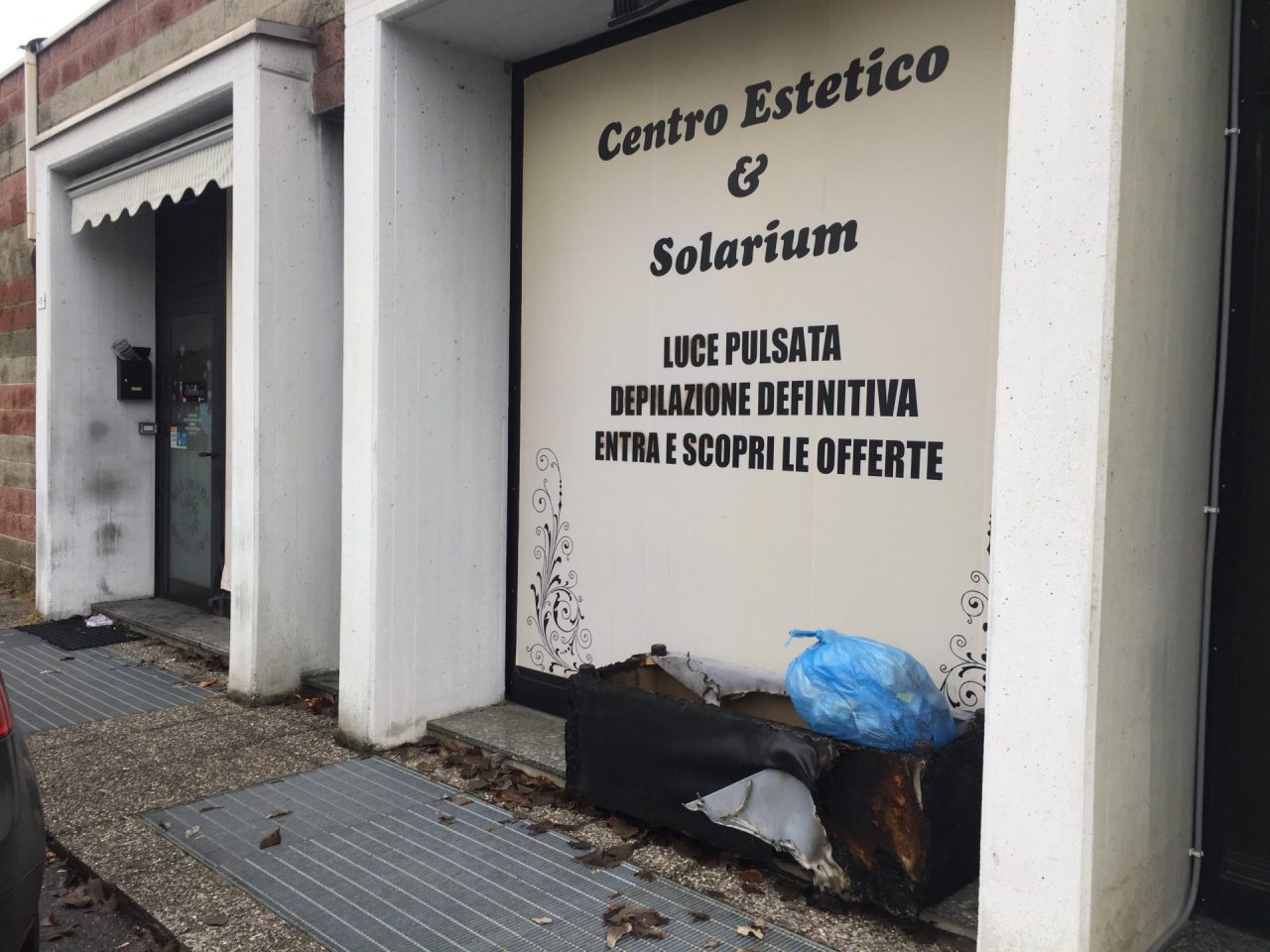 Incendio a Cernusco: fiamme nel centro estetico