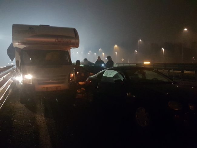 Tremendo incidente Ferite 11 persone e distrutti 6 veicoli. FOTO E VIDEO