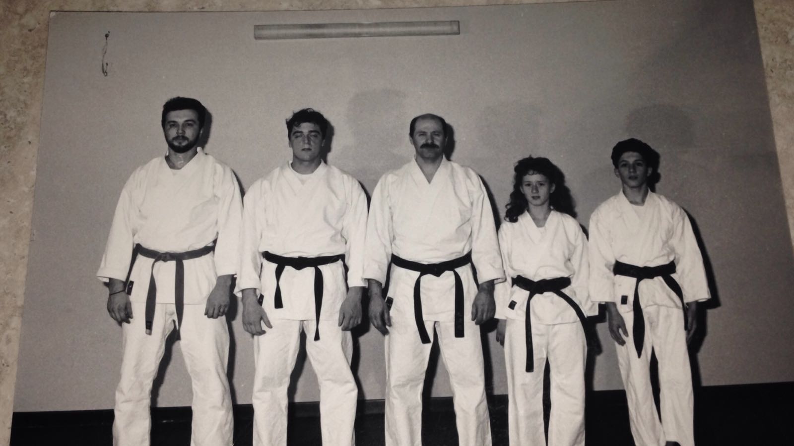 Trezzo foto storica scuola di Karate Trezzo