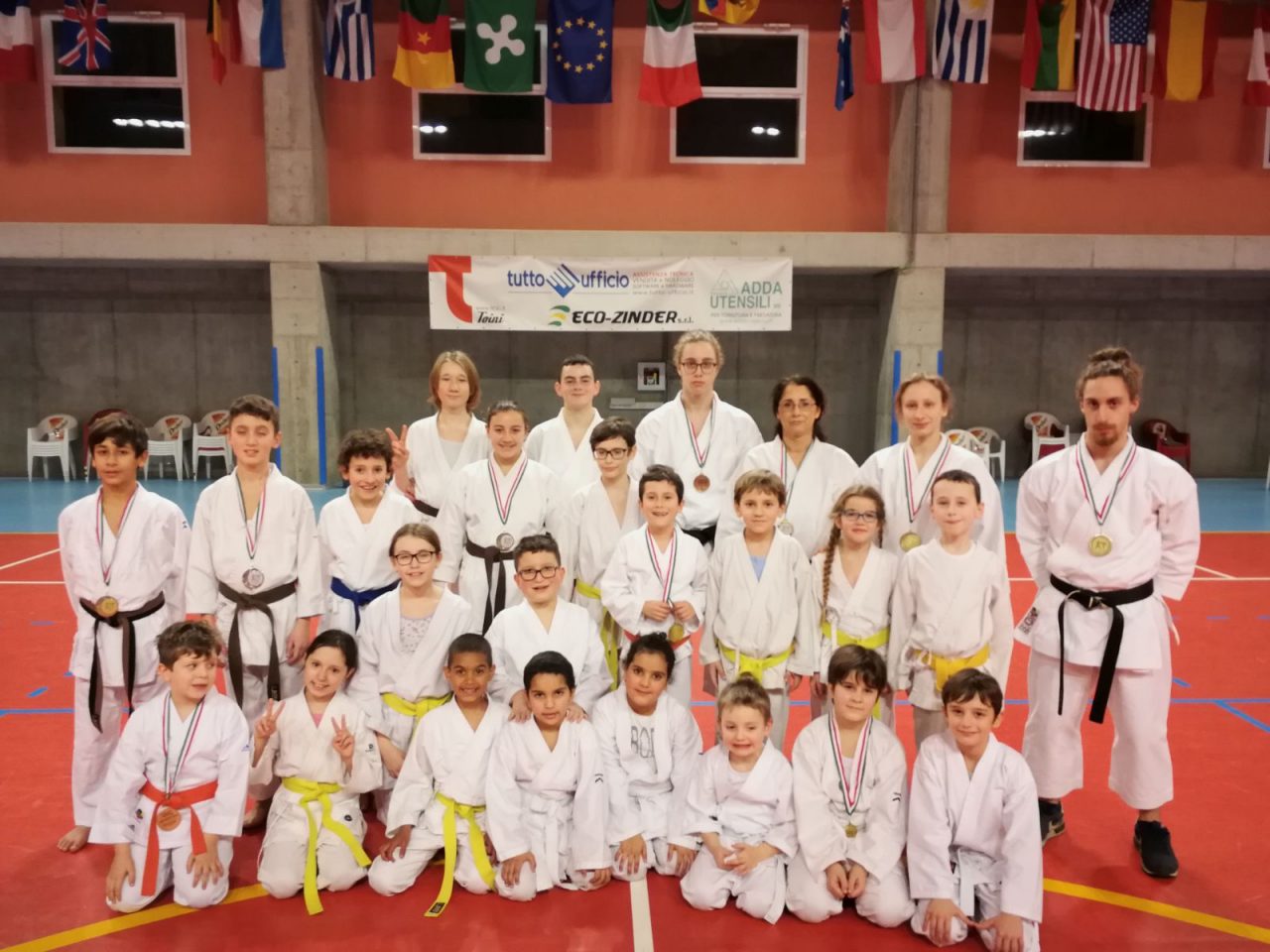 L’Asd karate team Trezzo si esalta in terra orobica