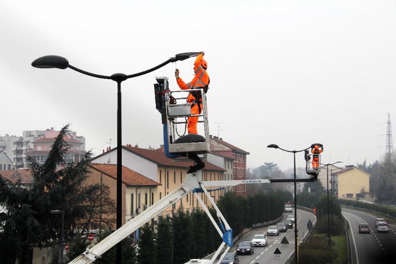 Luci a Led sulle strade di Segrate: più efficienza e minori consumi