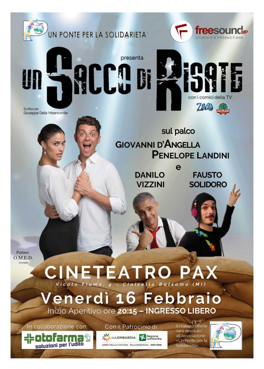 Un sacco di risate al teatro Pax