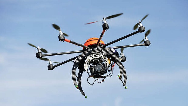 Un drone ha scoperto due “zone rosse” di amianto