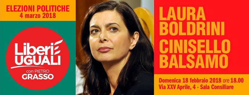 I big della politica a Cinisello, dopo Salvini e Gori arriva la Boldrini
